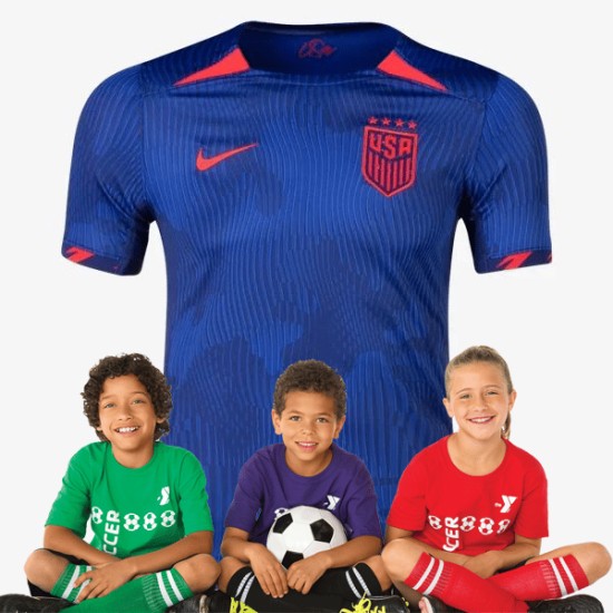 Kid's USA Away Jersey+Shorts 23/24 Kid's USA Away Jersey+Shorts 23/24