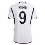 Timo Werner #9 Germany Home Jersey World Cup 2022