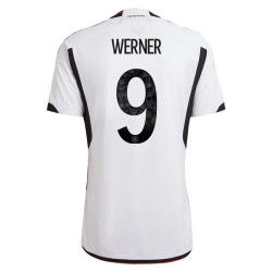 Timo Werner #9 Germany Home Jersey World Cup 2022