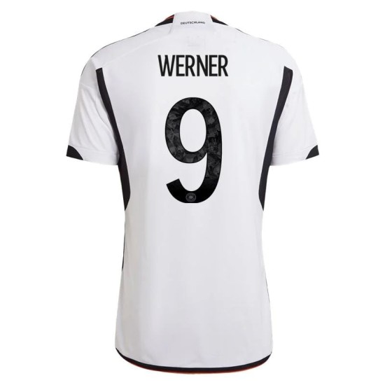 Timo Werner #9 Germany Home Jersey World Cup 2022