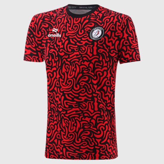 Men's Bristol City 2024/25 Third Warm Up Shirt