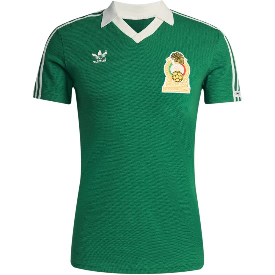 Men's Mexico 1986 Home Retro Shirt #9 Men's Mexico 1986 Home Retro Shirt #9
