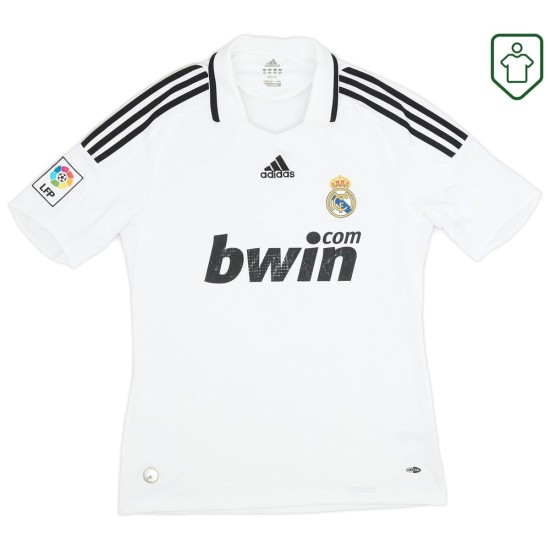 Men's Real Madrid 2008/09 Home Retro Shirt Men's Real Madrid 2008/09 Home Retro Shirt