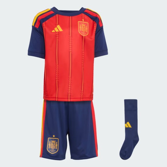 Kid's Spain 2026 Home World Cup Kit Kid's Spain 2026 Home World Cup Kit