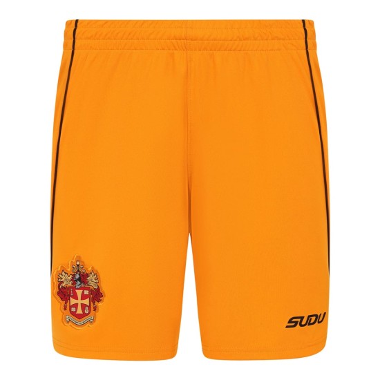 Kid's Wolverhampton Wanderers 2026/27 Home Shorts - Gold