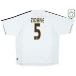 Men's Real Madrid 2003/04 Home Retro Shirt Zidane #5 Men's Real Madrid 2003/04 Home Retro Shirt Zidane #5