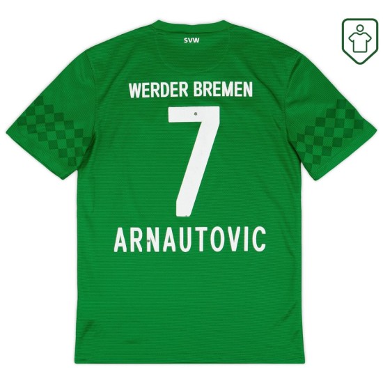 Men's Werder Bremen 2012/13 Home Retro Shirt Arnautovic #7