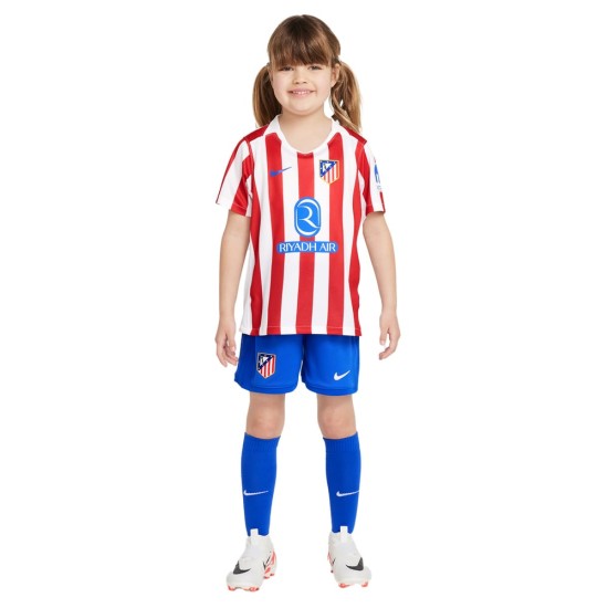 Kid's Atletico Madrid 2025/26 Home Kit Kid's Atletico Madrid 2025/26 Home Kit
