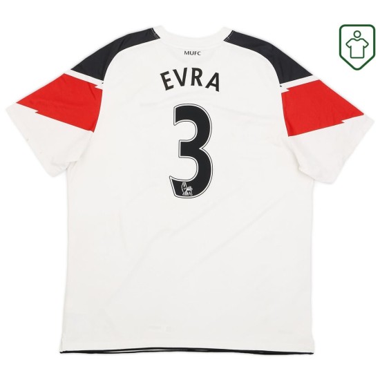 Men's Manchester United 2010/12 Away Retro Shirt Evra #3 Men's Manchester United 2010/12 Away Retro Shirt Evra #3