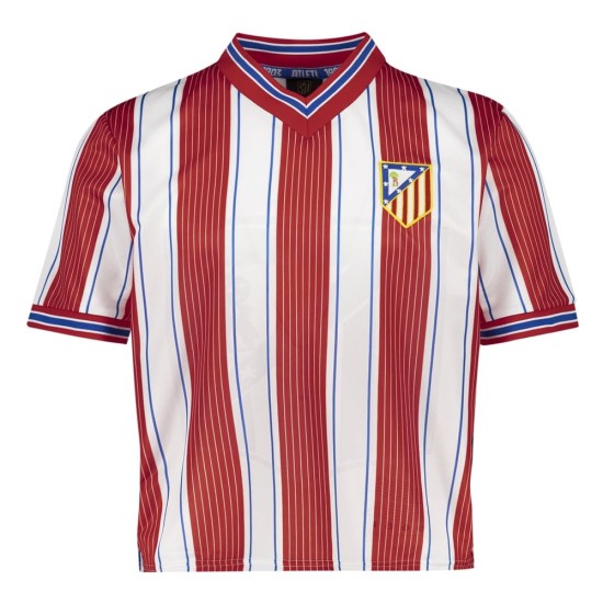 Men's Atletico Madrid 1996 Retro Crop Top Shirt