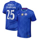 Kid's Chelsea 2025/26 Home Shirt - World Champions #25 Kid's Chelsea 2025/26 Home Shirt - World Champions #25