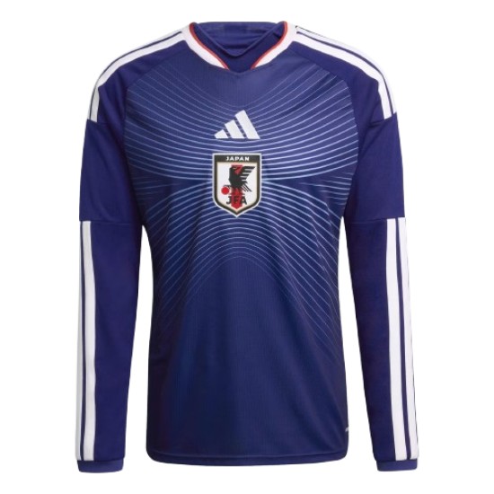 Men's Japan 2026 Home World Cup Long Sleeve Shirt Men's Japan 2026 Home World Cup Long Sleeve Shirt
