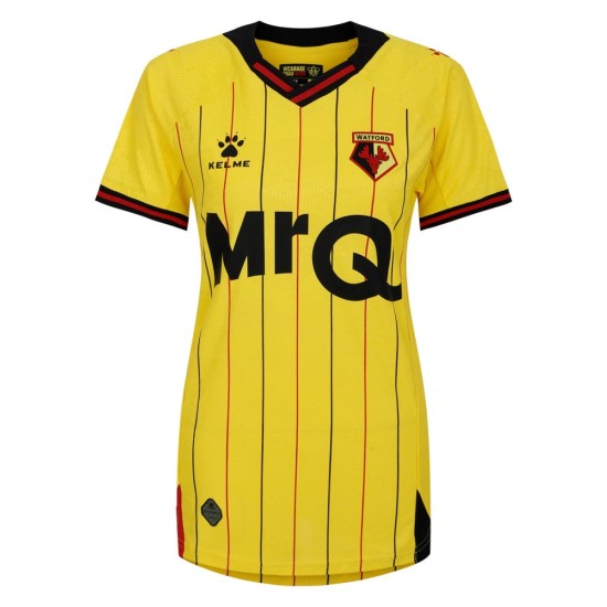 Women's Watford 2024/25 Home Shirt Women's Watford 2024/25 Home Shirt