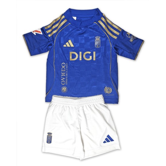 Kid's Real Oviedo 2025/26 Home Kit Kid's Real Oviedo 2025/26 Home Kit
