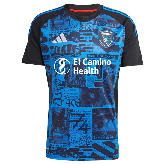 Kid's San Jose Earthquakes 2025 Home Shirt Kid's San Jose Earthquakes 2025 Home Shirt