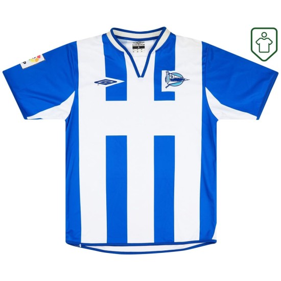 Men's Alaves 2005/06 Home Retro Shirt