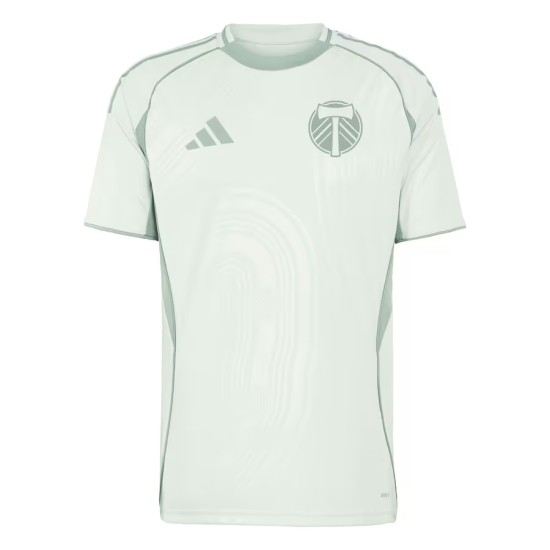 Women's Portland Timbers 2025 Third Pre Match Shirt - Green Women's Portland Timbers 2025 Third Pre Match Shirt - Green