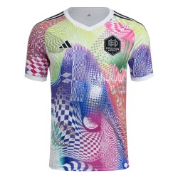 Women's Houston Dynamo 2025 Third Pre Match Shirt - White