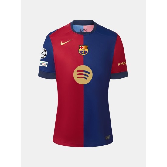Women's FC Barcelona 2024/25 Home UCL Shirt