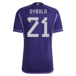 Paulo Dybala #21 Argentina Away Jersey World Cup 2022 Paulo Dybala #21 Argentina Away Jersey World Cup 2022