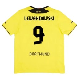 Women's LEWANDOWSKI BVB Borussia Dortmund 2013/14 Home Shirt
