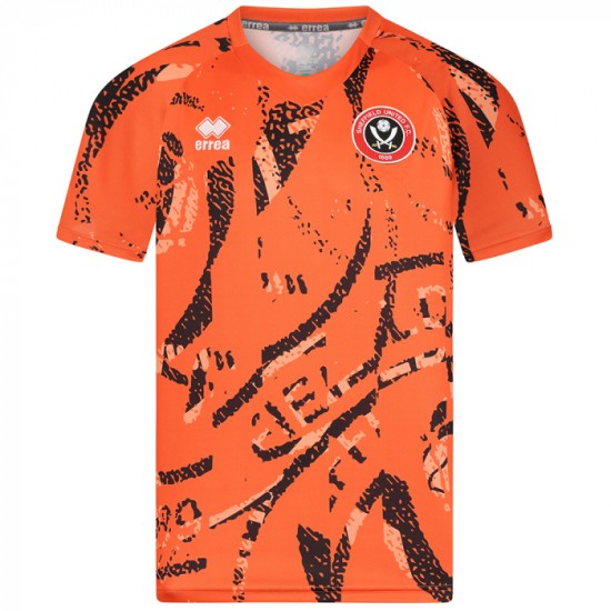 Women's Sheffield United 2025/26 Third Warm Up Shirt - Orange