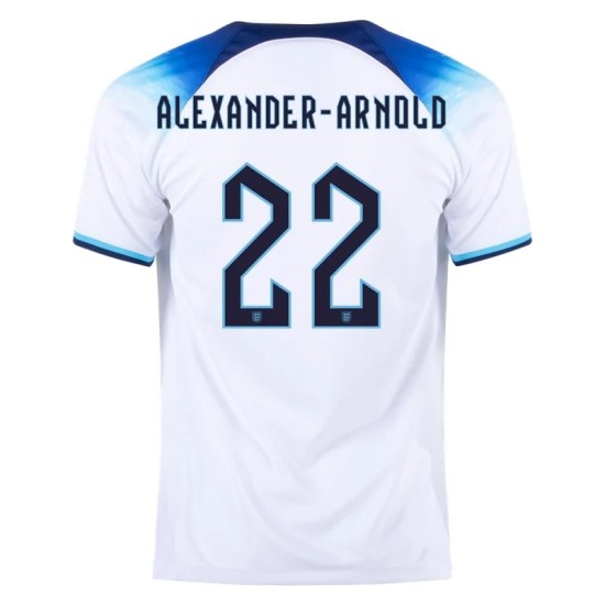 Trent Alexander-Arnold #22 England Home Jersey World Cup 2022 Trent Alexander-Arnold #22 England Home Jersey World Cup 2022