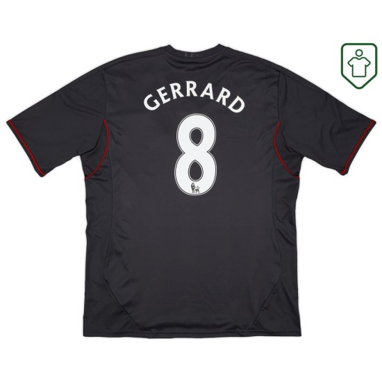 Men's Liverpool 2011/12 Away Retro Shirt Gerrard #8 Men's Liverpool 2011/12 Away Retro Shirt Gerrard #8