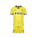 Kid's Napoli 2024/25 Home Kit - Yellow Kid's Napoli 2024/25 Home Kit - Yellow