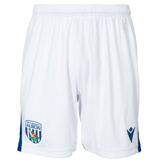 Kid's West Bromwich Albion 2025/26 Home Shorts - White Kid's West Bromwich Albion 2025/26 Home Shorts - White