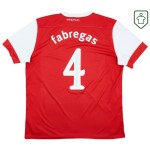 Men's Arsenal 2010/11 Home Retro Shirt Fabregas #4 Men's Arsenal 2010/11 Home Retro Shirt Fabregas #4