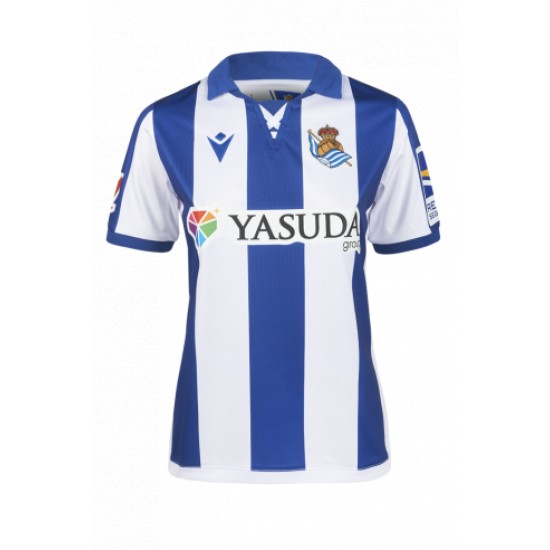 Women's Real Sociedad 2024/25 Home Shirt Women's Real Sociedad 2024/25 Home Shirt