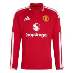 Women's Manchester United 2026/27 Home Long Sleeve Shirt