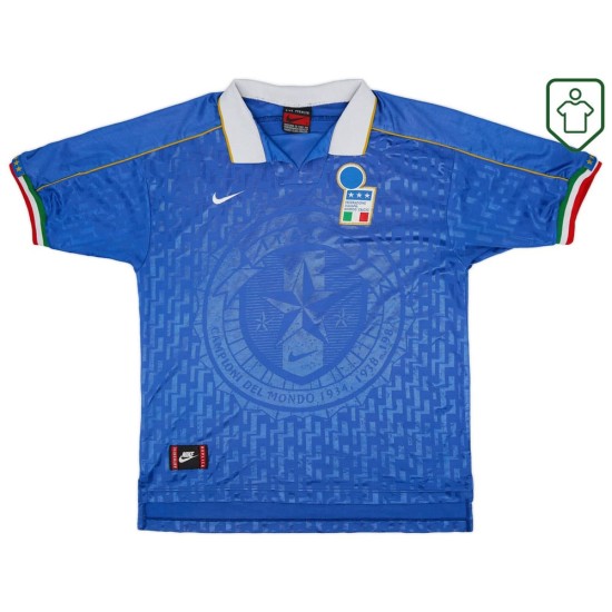 Men's Italy 1994/96 Home Retro Shirt Men's Italy 1994/96 Home Retro Shirt