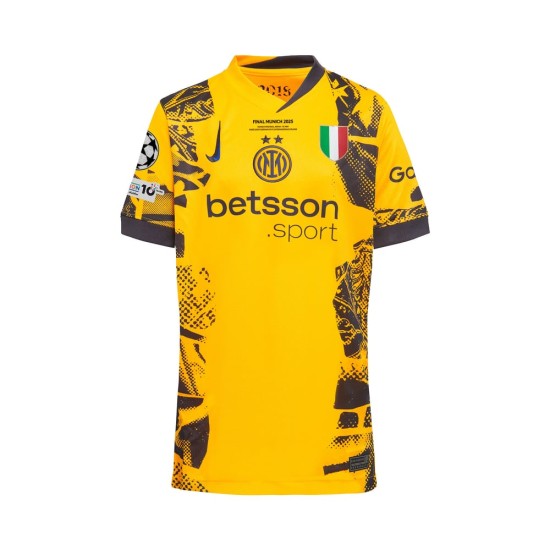 Kid's Inter 2024/25 Third Final UCL Shirt Kid's Inter 2024/25 Third Final UCL Shirt