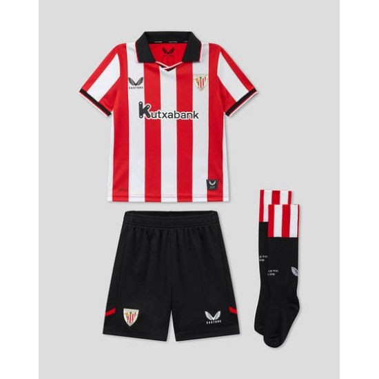Kid's Athletic Bilbao 2025/26 Home Kit Kid's Athletic Bilbao 2025/26 Home Kit