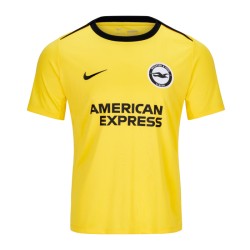 Kid's Brighton & Hove Albion 2024/25 Third Warm Up Shirt - Yellow Kid's Brighton & Hove Albion 2024/25 Third Warm Up Shirt - Yellow