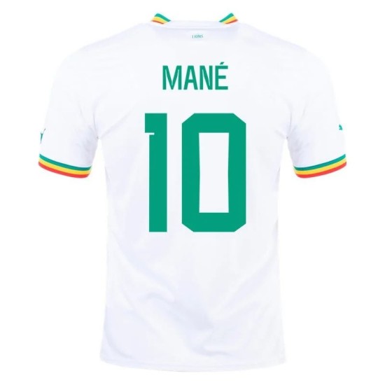 Sadio Mane #10 Senegal Home Jersey World Cup 2022