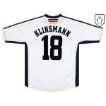 Men's Germany 1998/00 Home Retro Shirt Klinsmann #18