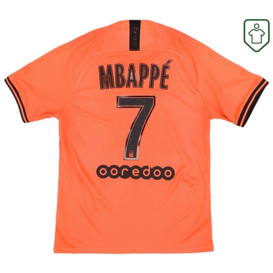 Men's PSG 2019/20 Away Retro Shirt Mbappe #7 Men's PSG 2019/20 Away Retro Shirt Mbappe #7