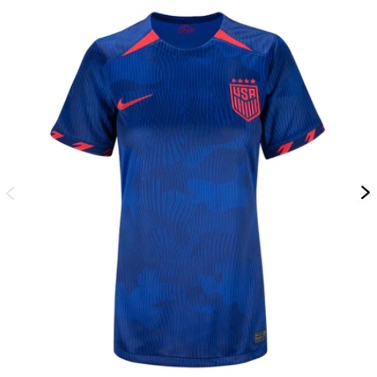 Women's USWNT USA Away Jersey 2023 Women's USWNT USA Away Jersey 2023