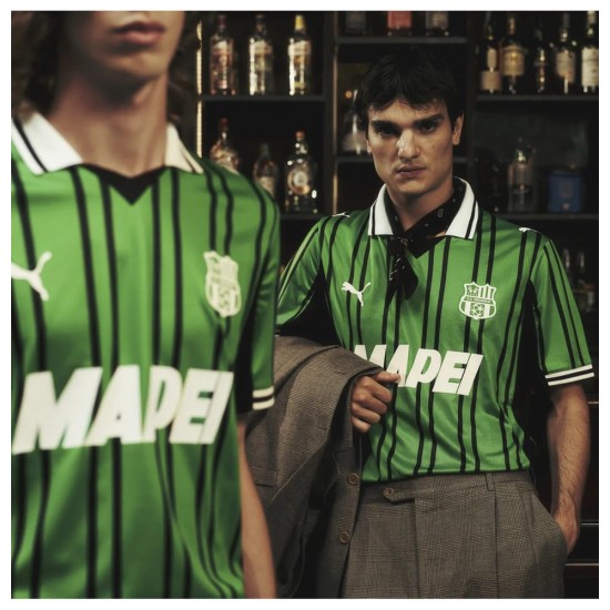 Kid's Sassuolo 2025/26 Home Shirt Kid's Sassuolo 2025/26 Home Shirt