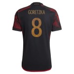 Leon Goretzka #8 Germany Away Jersey World Cup 2022