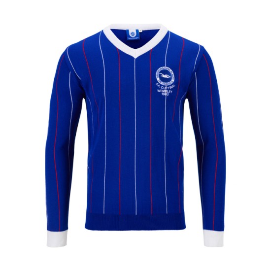 Men's Brighton & Hove Albion 1983 Retro FA Cup Final Shirt