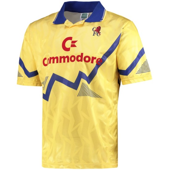 Men's Chelsea 1990 Retro Shirt - Yellow Men's Chelsea 1990 Retro Shirt - Yellow