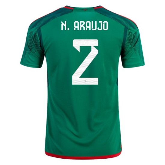 Nestor Araujo #2 Mexico Home Jersey World Cup 2022 Nestor Araujo #2 Mexico Home Jersey World Cup 2022