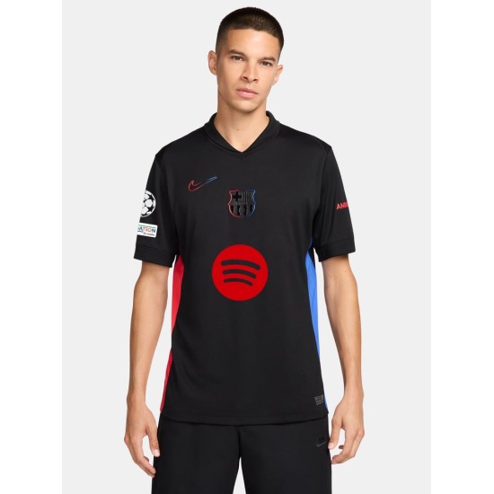 Men's FC Barcelona 2024/25 Away UCL Shirt Men's FC Barcelona 2024/25 Away UCL Shirt