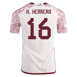 Hector Herrera #16 Mexico Away Jersey World Cup 2022