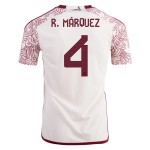 Rafael Marquez #4 Mexico Away Jersey World Cup 2022