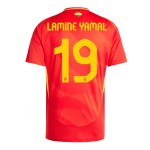 LAMINE YAMAL #19 Spain Home Jersey EURO 2024 LAMINE YAMAL #19 Spain Home Jersey EURO 2024